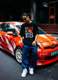 I <3 ES TEE BLACK