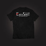 BRUSH TEE BLACK (FADED WASH)