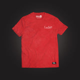 BRUSH TEE RED (FADED WASH)